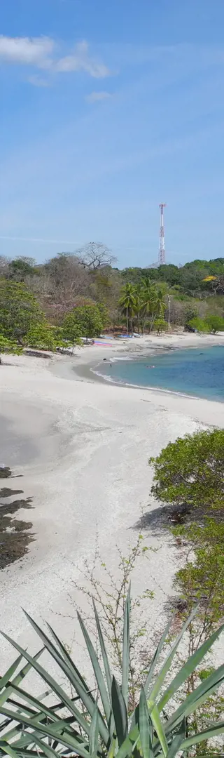 Doppelstrand auf der Nicoya-Halbinsel